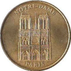 Monnaie de Paris Tourist Token - Paris Notre-Dame