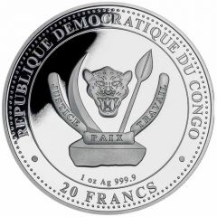 20 Francs Titanoboa, colourized