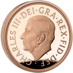 5 Sovereigns - Charles III Queen Elizabeth II Memorial