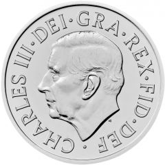 1 Penny - Charles III Portcullis, Silver
