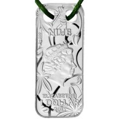 1 Dollar - Elizabeth II Butterfly Pendant