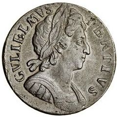 1/2 Penny - William III 1st issue