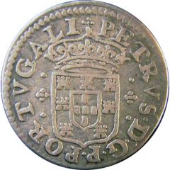 1/2 Tostão - Pedro Prince Regent