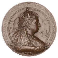 Medal - Victoria Golden Jubilee, Art Union