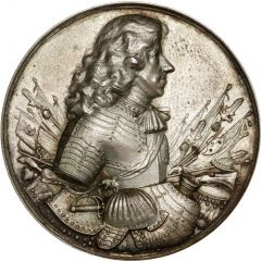 Medal - Christian V Conquest of Gotland, silver