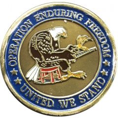 Challenge Coin - Operation Enduring Freedom