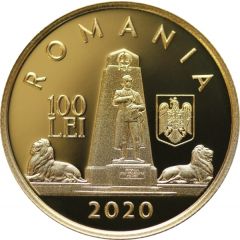 100 Lei 160 Years since the birth of general Ioan Dragalina