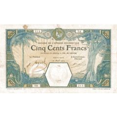 500 Francs Porto-Novo