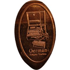 Elongated Coin - German Enigma Machine