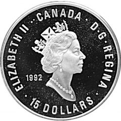 15 Dollars - Elizabeth II Spirit of the Generations, I.O.C. coinage