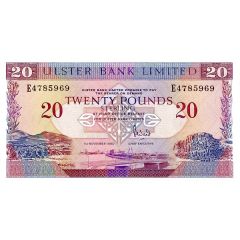 20 Pounds Ulster Bank