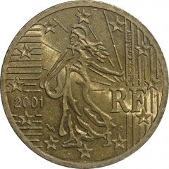 50 Euro Cents 1st map