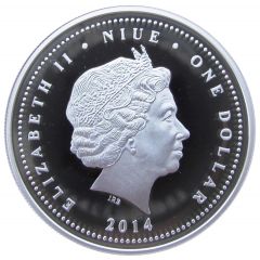 1 Dollar - Elizabeth II Year of the Horse