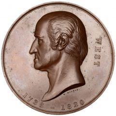 Medal - Victoria Benjamin West, bronze