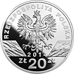 20 Zlotys Konik polski (Equus caballus gmelini)