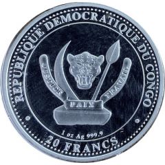 20 Francs Wooly Mammoth