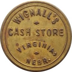 10 Cents - Wignall's Cash Store Virginia, Nebraska