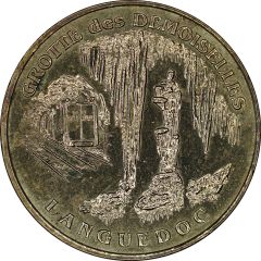 Monnaie de Paris Tourist Token - Languedoc Grotte des Demoiselles - Le funiculaire