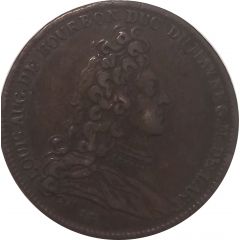 Jeton artillerie 1728- Louis de Bourbon-Maine