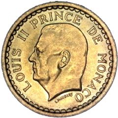 1 Franc - Louis II