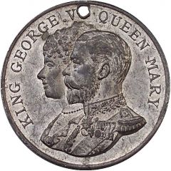 Medal - Coronation of George V and Mary Bournemouth