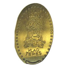 Elongated coin- Vlad Tepes