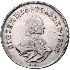 1 Thaler - Sigismund von Schrattenbach Type 11