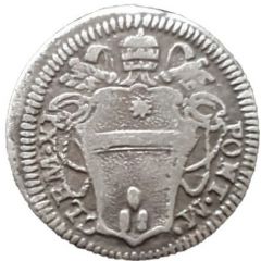 1/2 Grosso - Clement XI DEDIT PAVPERIBVS