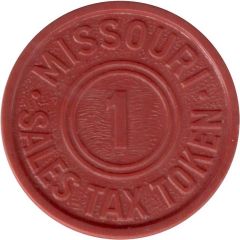 1 Mill - Sales Tax Token Missouri
