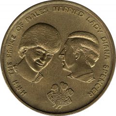 Medal - Royal Wedding 1981 Event Souvenir