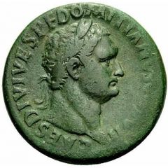 Sestertius - Domitian S C, Minerva