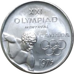 Medal - XXI Olympiad Montreal