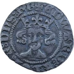 1 Penny - Edward III 4th coinage; Treaty period