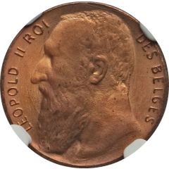50 Centimes - Léopold II Pattern Strike