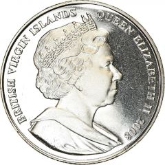 1 Dollar - Elizabeth II Queen Mary I Tudor
