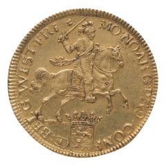 1 Ducaton `Silver Rider` gold, 12 ducat weight