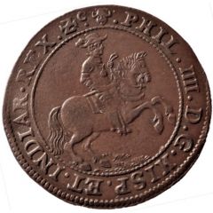 Felipe IV - Token of Brussels - Agitata resurgo