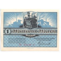 1 000 000 Mark Braunkohlenwerke Borna