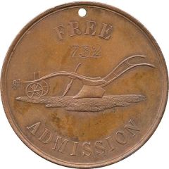 Medal Worcestershire Agricultural Corn Exchange