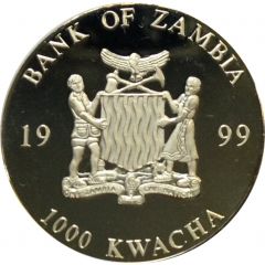 1000 Kwacha 10€ Note - reverse