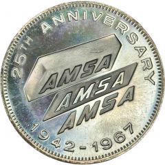 Medal - AMSA 25th Anniversary