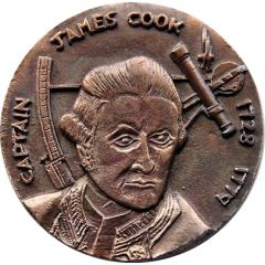 Medal - Captain James Cook Bicentenary Historical Medal