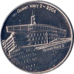 Queen Mary 2 Commemorative Medal