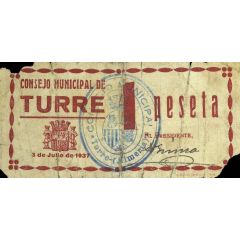 1 Peseta Turre