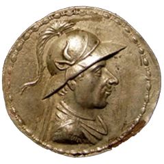 Double Decadrachm - Amyntas