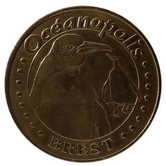 Monnaie de Paris Tourist Token - Brest Océanopolis - Les manchots