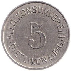 5 Rappen - Allgemeiner Konsumverein Dietlikon & Umg.