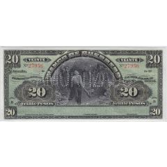 20 Pesos El Banco de Guerrero