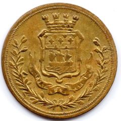 Token Blazon of Paris / Royal arms of the United Kingdom
