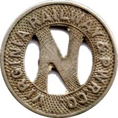 1 Fare - Virginia Railway and Power Co.